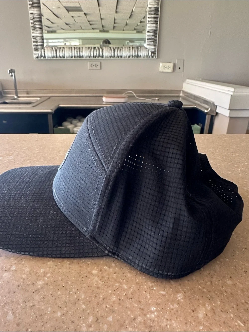 Titleist Black and Gray Patch Golf Cap